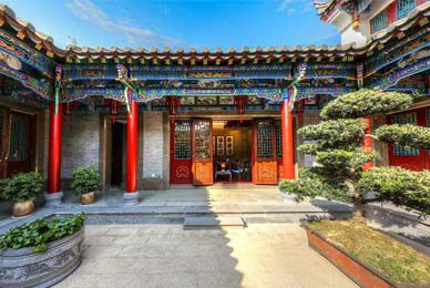 四川成都孙宅四合院效果图